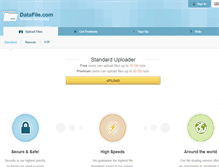 Tablet Screenshot of datafile.com